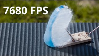 Slow Motion Test Comparison  From 24 FPS to 7680 FPS [upl. by Auqinehs633]