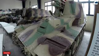 Wespe SdKfz 124  Walkaround  Saumur Tank Museum [upl. by Justin]