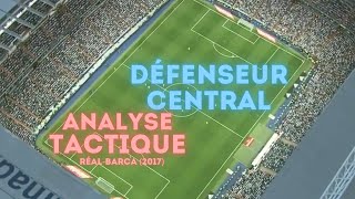 Comment Jouer Défenseur Central Analyse Tactique RealBarca [upl. by Ecnerrat]