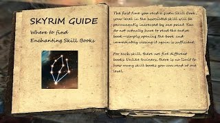 Skyrim Guide  Where to find All 5 Enchanting Skill Books [upl. by Odawa]