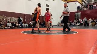 121623 120lb Liam Garcia BU vs Everhert Martinsburg [upl. by Alonso]