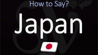 How to Pronounce Japan CORRECTLY [upl. by Milurd]