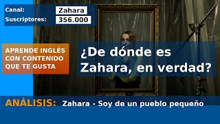 Aprender Inglés con la Música de Zahara Sentido de Pertenencia [upl. by Dahsraf]