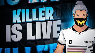 KILLER FF IS LIVE WITH HACKER LIKE GAMEPLAY KON JEETEGA AAJ [upl. by Ahsenac]