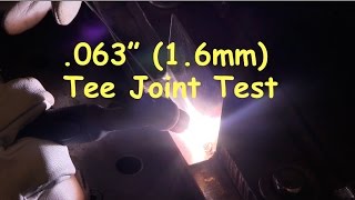 Tig Welding Aluminum Tee Joint 063quot 16mm AWS D171 Certification Test Tips [upl. by Repmek382]