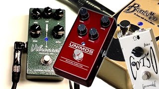 Lovepedal COT50 UNIMOS Beardsman and Vibronaut Pedal Demos [upl. by Busey]