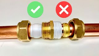 Fix Your Compression Fitting Mistakes [upl. by Hau]