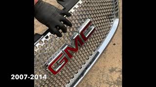 How to replace GMC YukonDenali grill amp Logo [upl. by Enahpad]