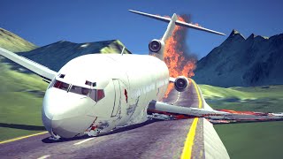 Emergency Landings 48 How survivable are they Besiege [upl. by Lynnette]