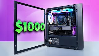 Building the Fastest Gaming PC for 1000  RTX 3070 [upl. by Pepillo]