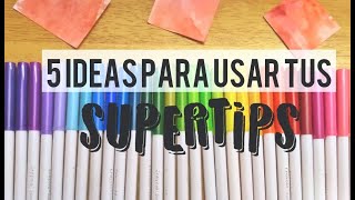 5 formas de usar tus crayola Supertips  Ana Zac [upl. by Incrocci]