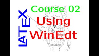 Create your first LaTeX document using WinEdt 10 [upl. by Refotsirc]