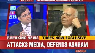 The Newshour Debate Defends Asaram attacks media [upl. by Layman185]