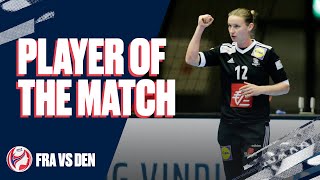 Player of the Match  Amandine Leynaud  FRA vs DEN  Preliminary Round  Womens EHF EURO 2020 [upl. by Namharludba784]