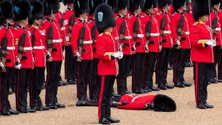 British Military Guards Must Follow Proper Fainting Protocol [upl. by Darill]