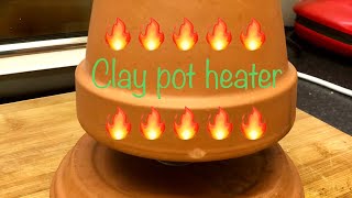 Simple Terracotta clay pot heater [upl. by Brear]