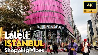 Exploring Istanbul Turkey Laleli Shopping Fashion Street 4K  Cheap Wholesale Markets at Aksaray [upl. by Michelina234]