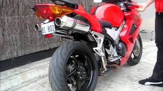 VFR800 20012011 WITH REMUS EXHAUST [upl. by Ocsinarf]