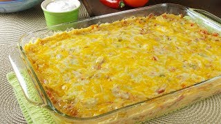 King Ranch Chicken Casserole  King Ranch Casserole Recipe [upl. by Oiruam]