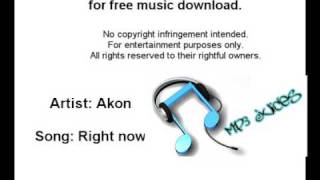 Akon  Right Now Na Na Na Official Song With Lyrics and Download [upl. by Ahsienel783]