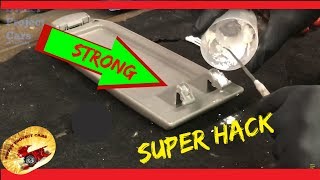 How to Repair Difficult Plastic PartsSuper DIY Hack [upl. by Algernon]