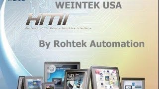 Weintek HMI Software Graphic HMI OIT Project Howto 1 First Steps with EasyBuilder Pro eMT3070A [upl. by Enirhtak]