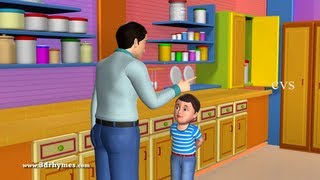 Johny Johny Yes Papa Poem  3D Animation English Nursery rhyme for children with lyrics [upl. by Holder]