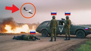 HIMARS destroys a huge Russian convoy with precise hits The Best Moments [upl. by Enej]