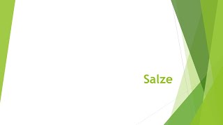 Salze in der Chemie [upl. by Moreno]