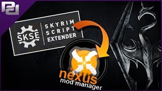 How to Launch SKSE 64 via Nexus Mod Manager [upl. by Anirtal]