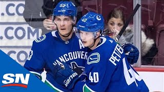 Canucks New Superstar Elias Pettersson 10 goals in 10 Games [upl. by Turtle]