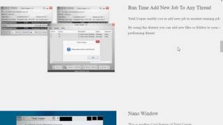 Total Copier file copy software review for Windows [upl. by Acirehs]