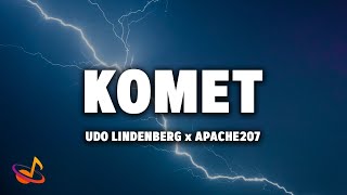 Udo Lindenberg x Apache 207  KOMET Lyrics [upl. by Sadoff706]