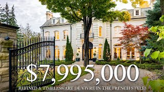 7995000  Refined amp timeless art de vivre in the French style [upl. by Uriiah]