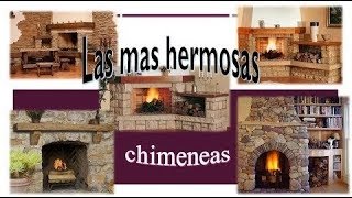 Diseño de chimeneas para salón [upl. by Bensen]