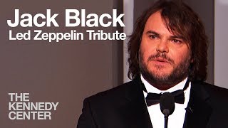 Jack Black  Led Zeppelin Tribute  2012 Kennedy Center Honors [upl. by Oguh]