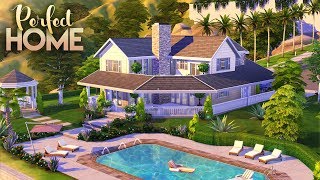 PERFECT FAMILY HOME  4 Bdr  3 Bth  The Sims 4 Speed Build NO CC [upl. by Assir]