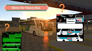 Skins for buses tutorial on Heavy Bus Simulator [upl. by Silber307]