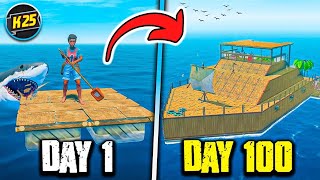 I Survived 100 Days Lost at Sea on a RAFT Heres What Happened😬 [upl. by Wilton66]