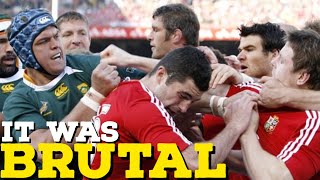 Rugby most violent tour  Lions Vs South Africa 2009 [upl. by Bodkin]