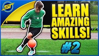 Learn Amazing Football Skills Tutorial 2 ★ RonaldoMessiNeymar Skills [upl. by Akkahs]