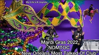 Mardi Gras 2022 NOMTOC Parade in New Orleans LA Part 2 [upl. by Guss150]