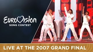 DNash  I Love You Mi Vida Spain Live 2007 Eurovision Song Contest [upl. by Dena]