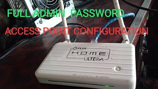 PLDT HOME ULTERA FULL ACCESS SUPER ADMINACCESS POINT CONFIGURATION TO WIFI VENDO [upl. by Sibby]