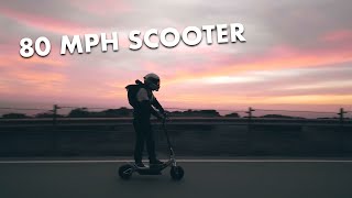 Insane 80 mph scooter made for thrill seekers [upl. by Beryl]