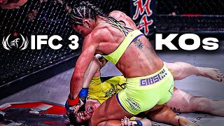 EVERY KNOCKOUT from Invicta FC Penne vs Sugiyama [upl. by Jessalyn]