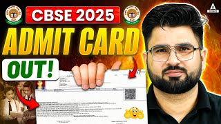 CBSE Board 2025 Class 10 and 12 Admit Card Out 📝 How to Download Admit Card  CBSE Latest News [upl. by Walters448]