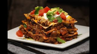 How to make Mexican Lasagna  Perfect Recipes [upl. by Ardnikat]