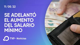 Salario Mínimo Vital y Móvil en agosto 47800 pesos [upl. by Critta]