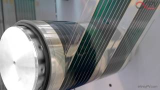 Organic Solar Cells  Fast RolltoRoll R2R Printing and Coating [upl. by Otsuaf601]